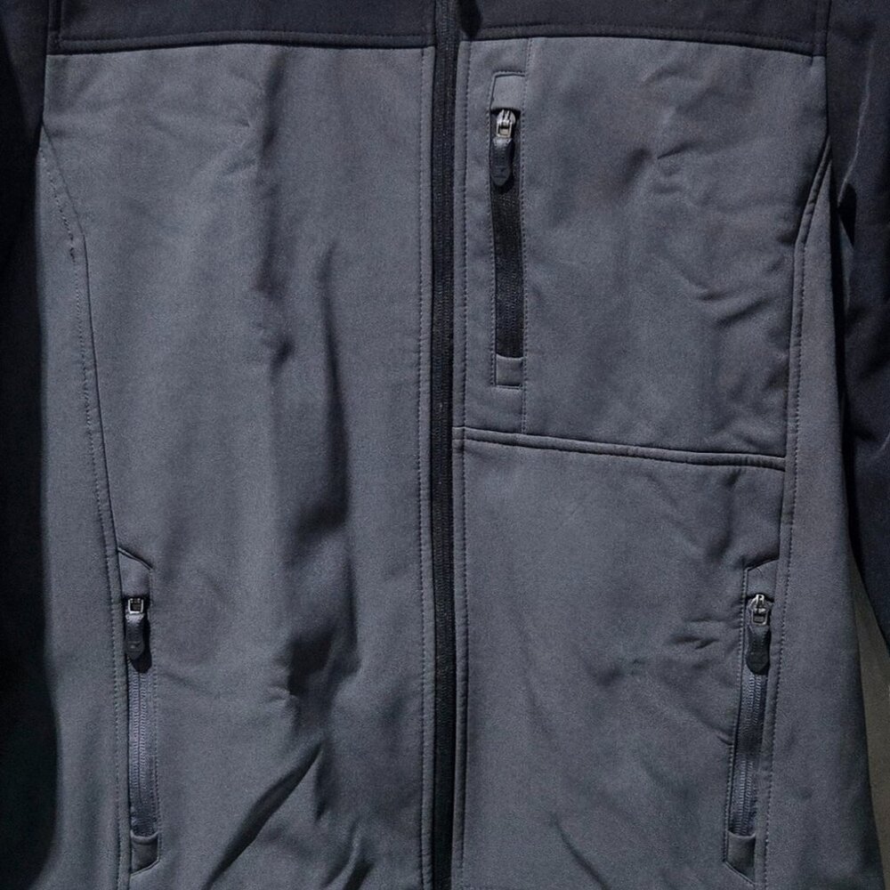 Colosseum Iowa Hawkeyes All Weather Black & Gray Full Zip Jacket -- Youth XL 20 - Picture 3 of 8